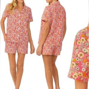 Bedhead Pajamas - Print Cotton Sateen Short Pajamas - XL